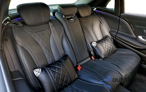 2017 Mercedes-Benz S Mercedes-Maybach S550 4Matic из США, поврежденный, VIN WDDUX8FB4HA334046